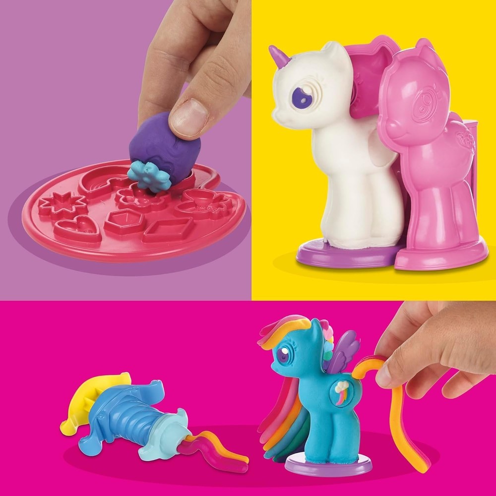 Educational Play-Doh Make & Style Ponies Set for Ages 2+ – Creative Expression