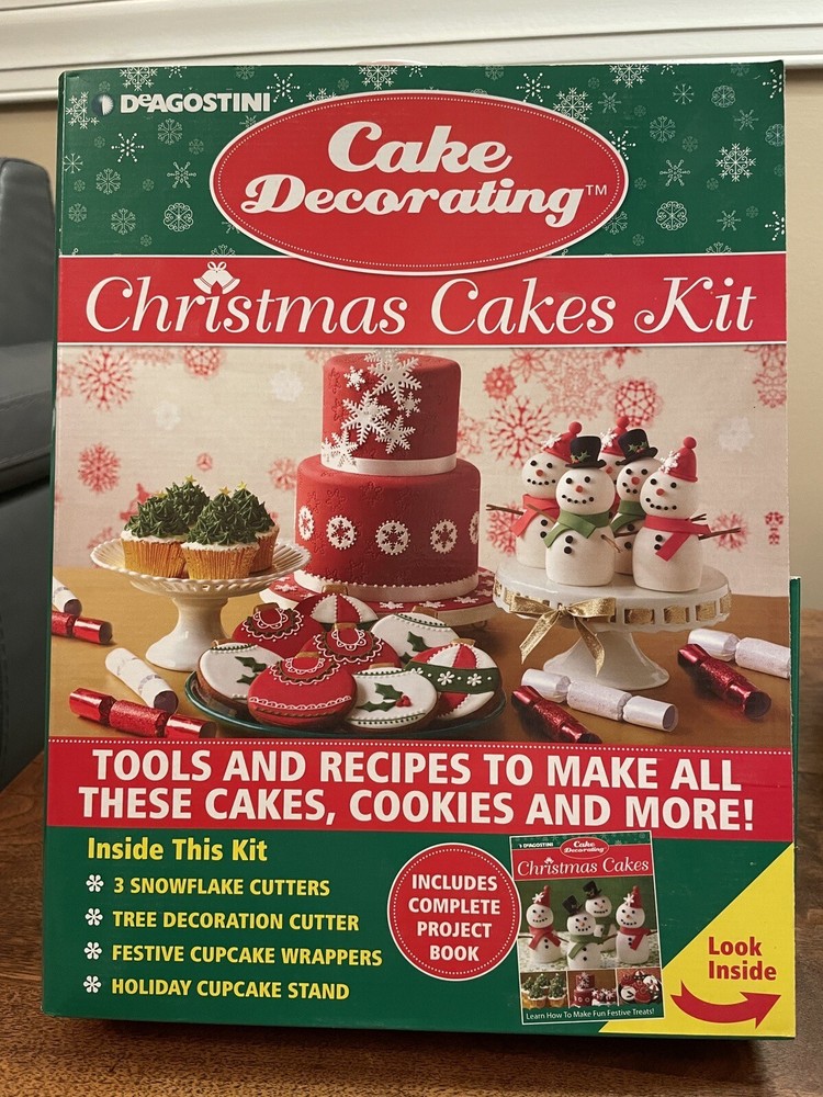 DeAgostini Cake Decorating Christmas Cakes Kit