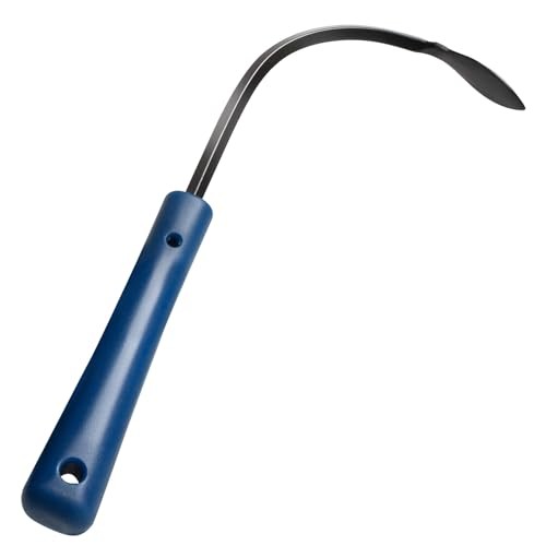 Manual Weed Puller Tool with Plastic Head, Lightweight Hand Weeder & Blue