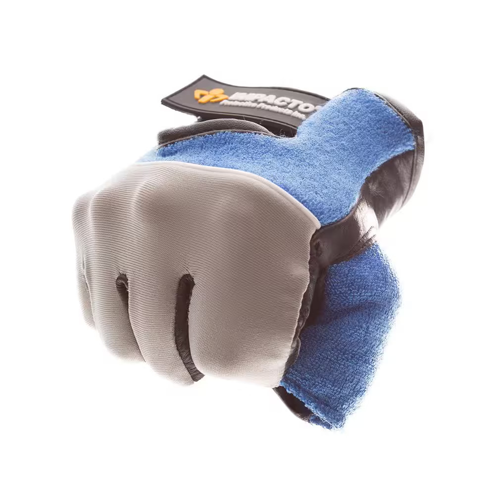 Small Impacto Half-Finger Gel Work Glove