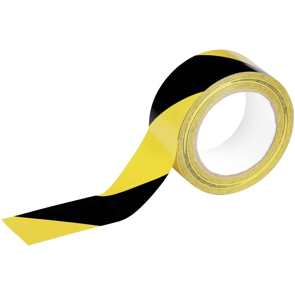 Marker Band DURALINE BASIC 33M Black/Yellow Sticker