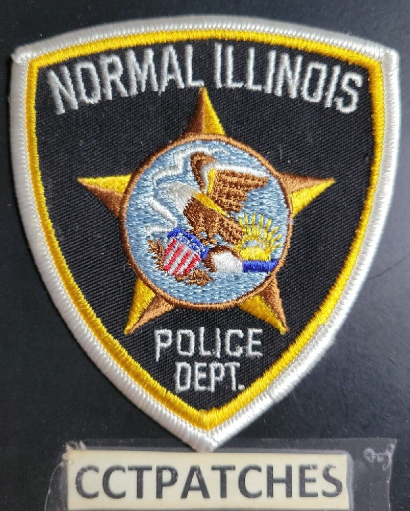 NORMAL, ILLINOIS POLICE SHOULDER PATCH IL