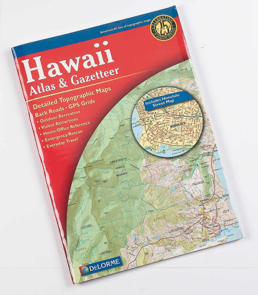 DeLorme Topographic Atlas Hawaii