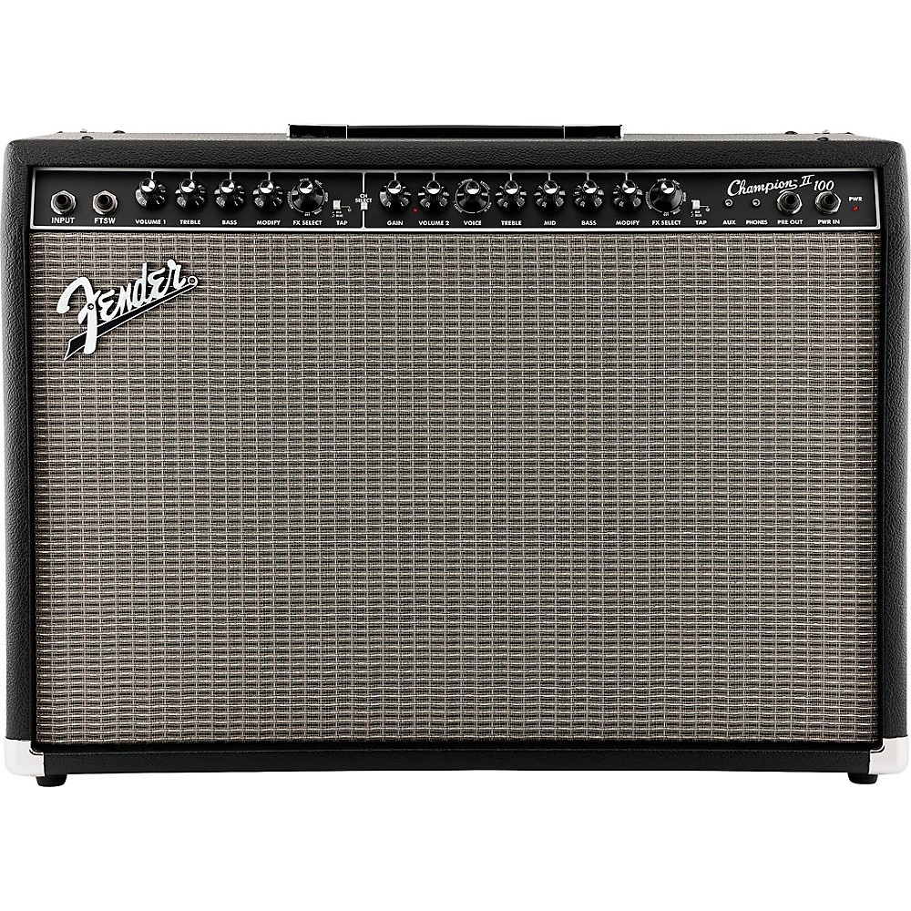 Fender Champion II 100 Combo Amp Black