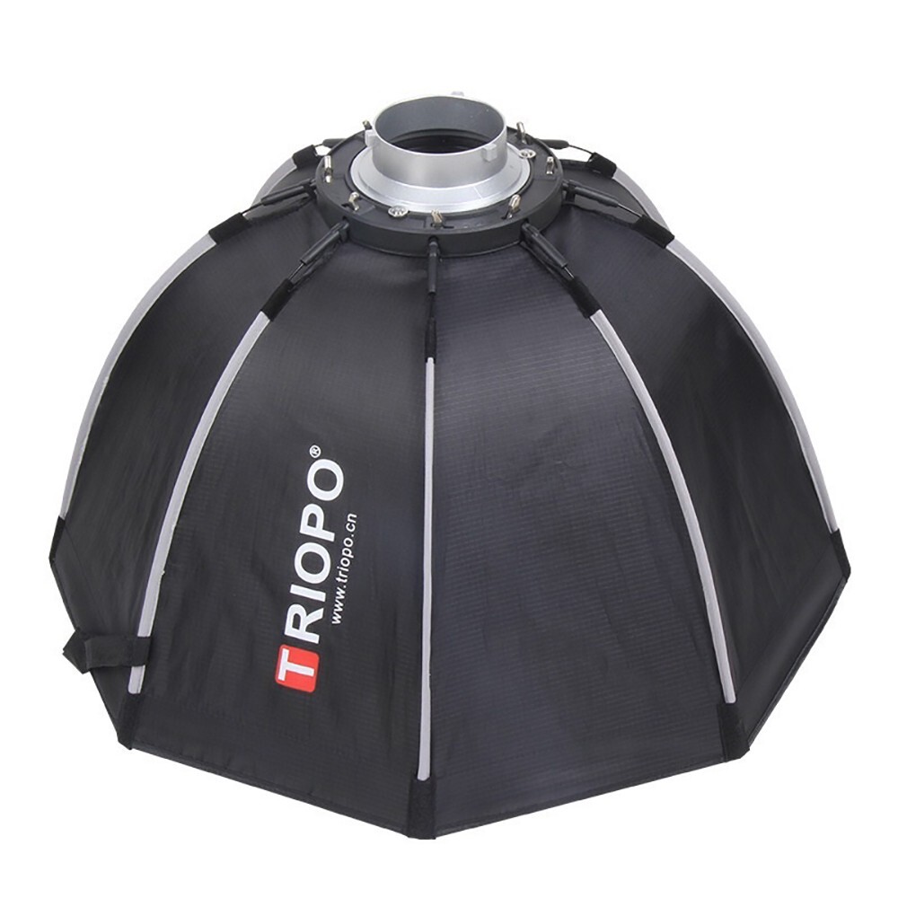 Triopo 90cm/35" Octagon Softbox Bowens Mount w Honeycomb Grid for Strobe Light