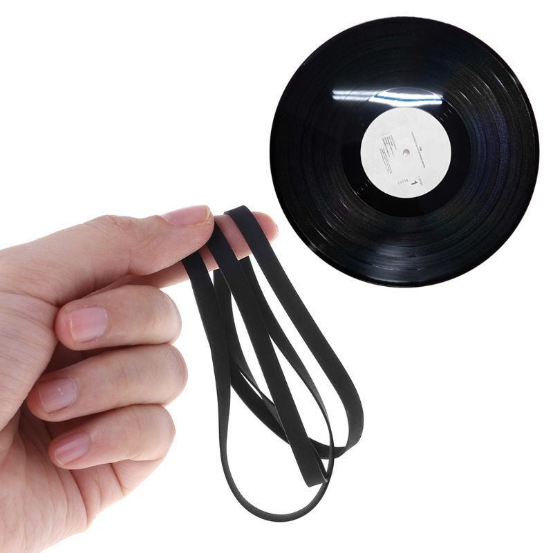 4mm/5mm Width Cassette Tape Machine Belts Flat Rubber Belt