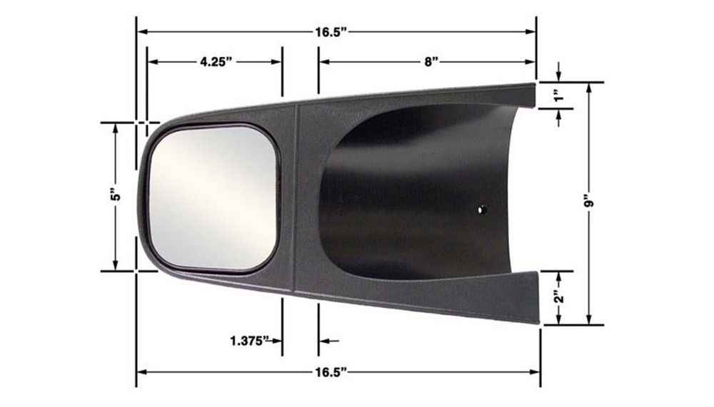 CIPA 11600 Custom Towing Mirror Set