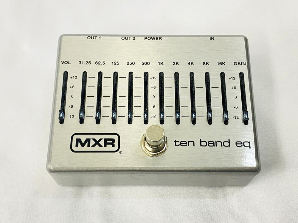 MXR M108S 10 Band EQ Equalizer Guitar Effects Pedal