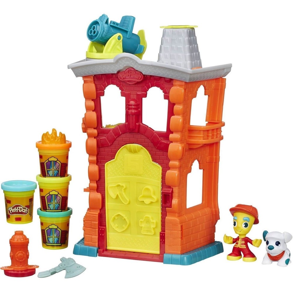 Play-Doh Town Firehouse Modeling Compound Playset