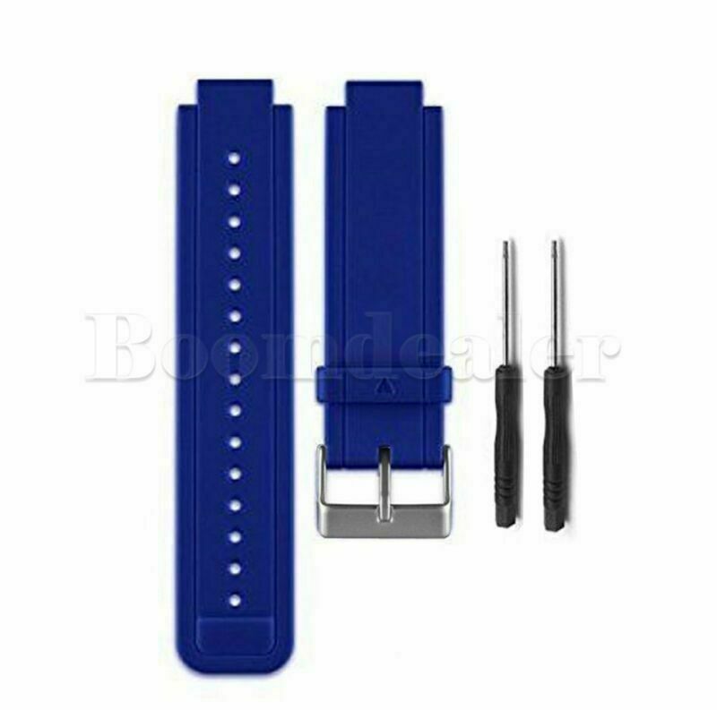Adjustable Silicone Watch Band Strap Kit For Garmin Vivoactive Watch with Tools
