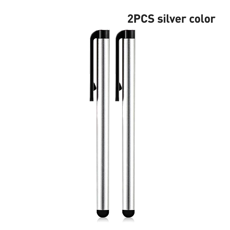 2x Colourful Stylus Pens for use with multiple devices