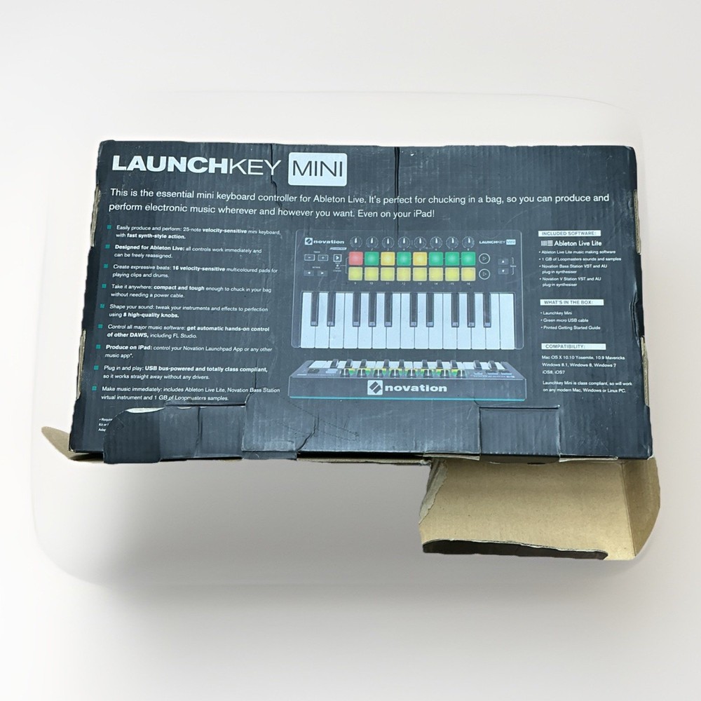 Novation Launchkey Mini MK2 USB MIDI Keyboard Controller