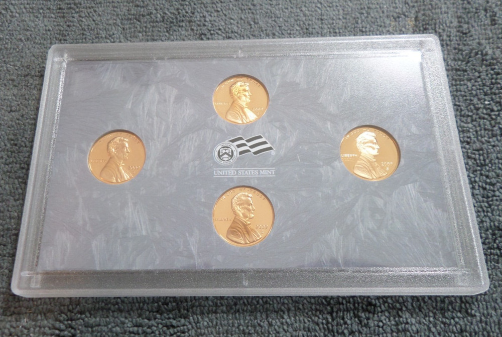 2009 S Lincoln Bicentennial One Cent Proof Set US Mint