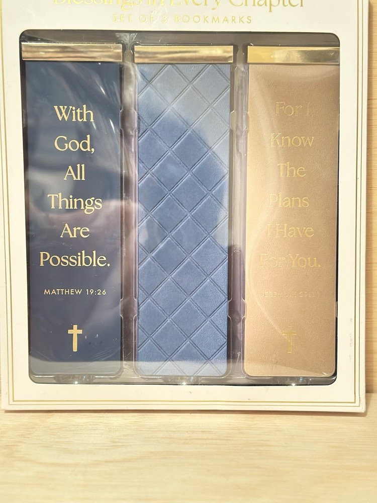 Set Of 3-ECCOLO Blessing & Every Chapter Book Markers