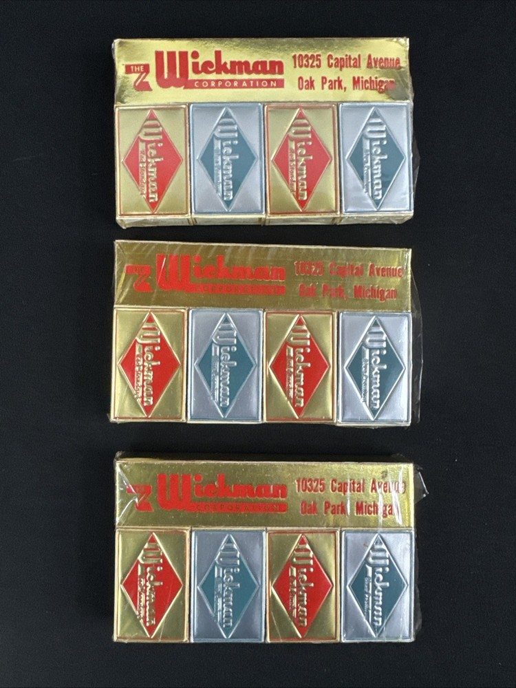 Vintage Sterling Silver Match Safe Monogram HCB w/ Matches