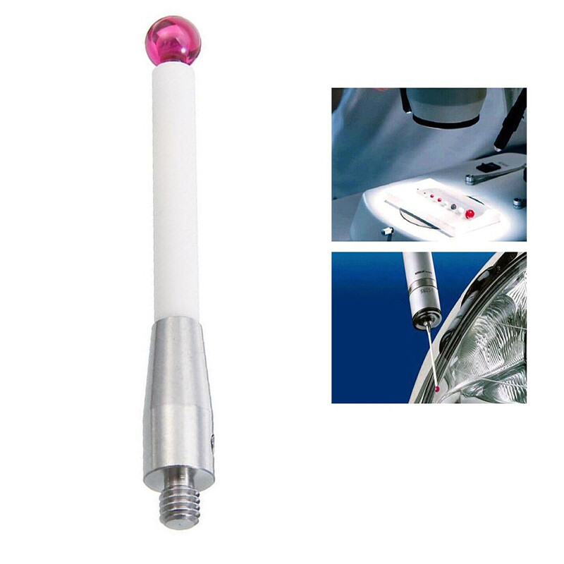 2PC A-5000-3709 CMM Touch Probe Stylus D6mm Ruby Ball Ceramic Stem M4 CMM Styli
