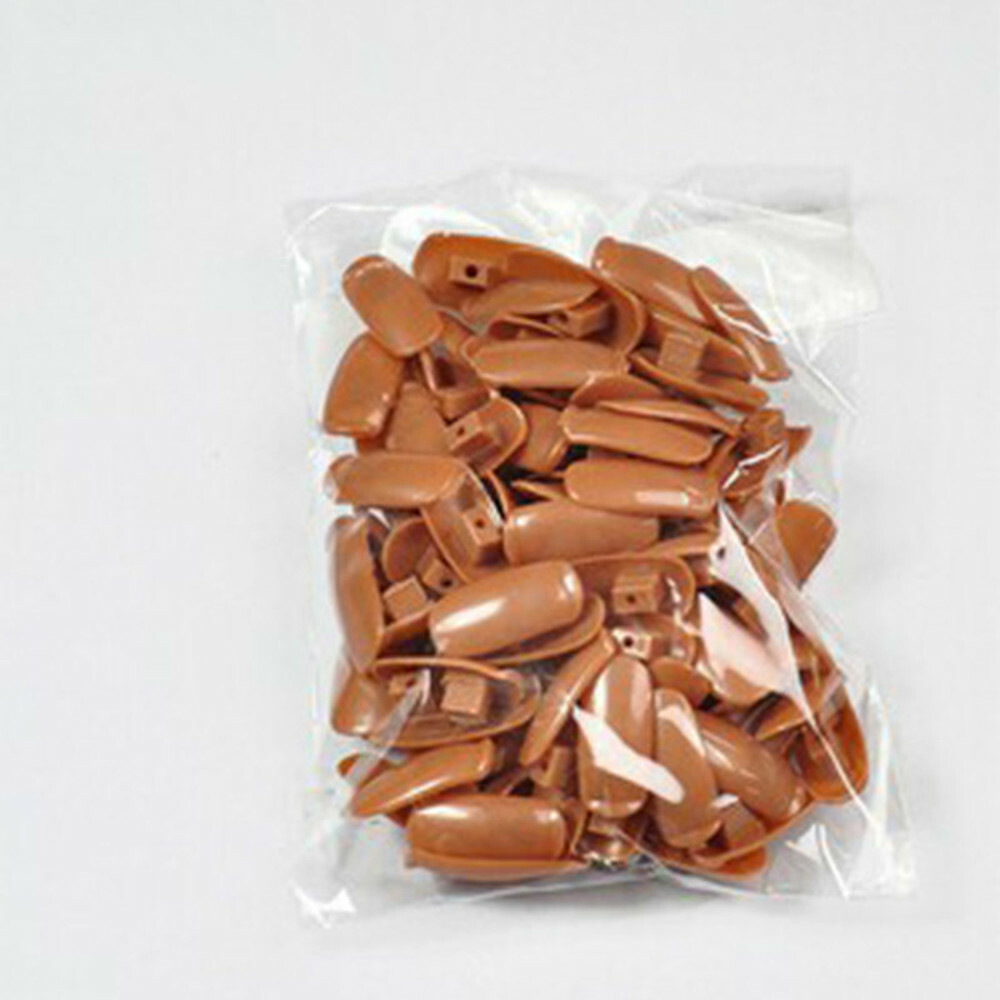 100pcs Nail Art Tips for Adjustable Nail Art Model Hand Training Manicure Tools