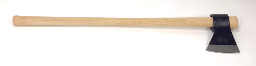 Primitive Axe - Tapered Oval Socket - 4 lbs Head, 36 inch Hickory Handle