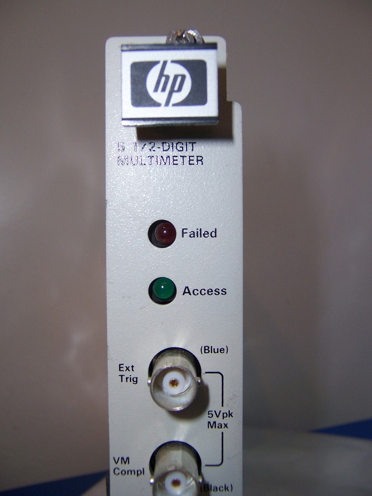 10859 HP E1411B 5 1/2 DIGIT MULTIPLEXER 75000 SERIES C