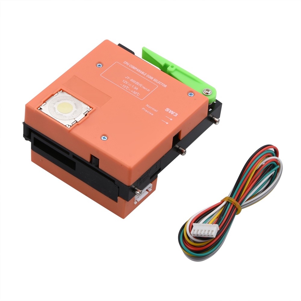 JY-800 CPU Comparable Coin Entry Selector Arcade Token Acceptor For Laundry Room