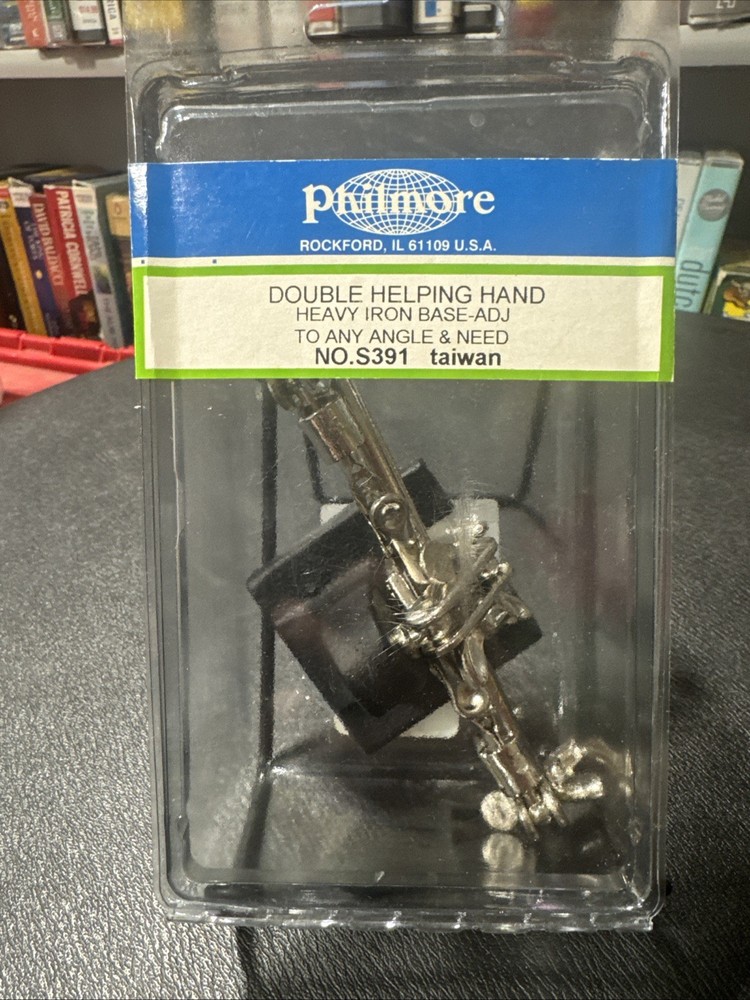 Philmore Double Helping Hand Heavy Iron Base Adjustable
