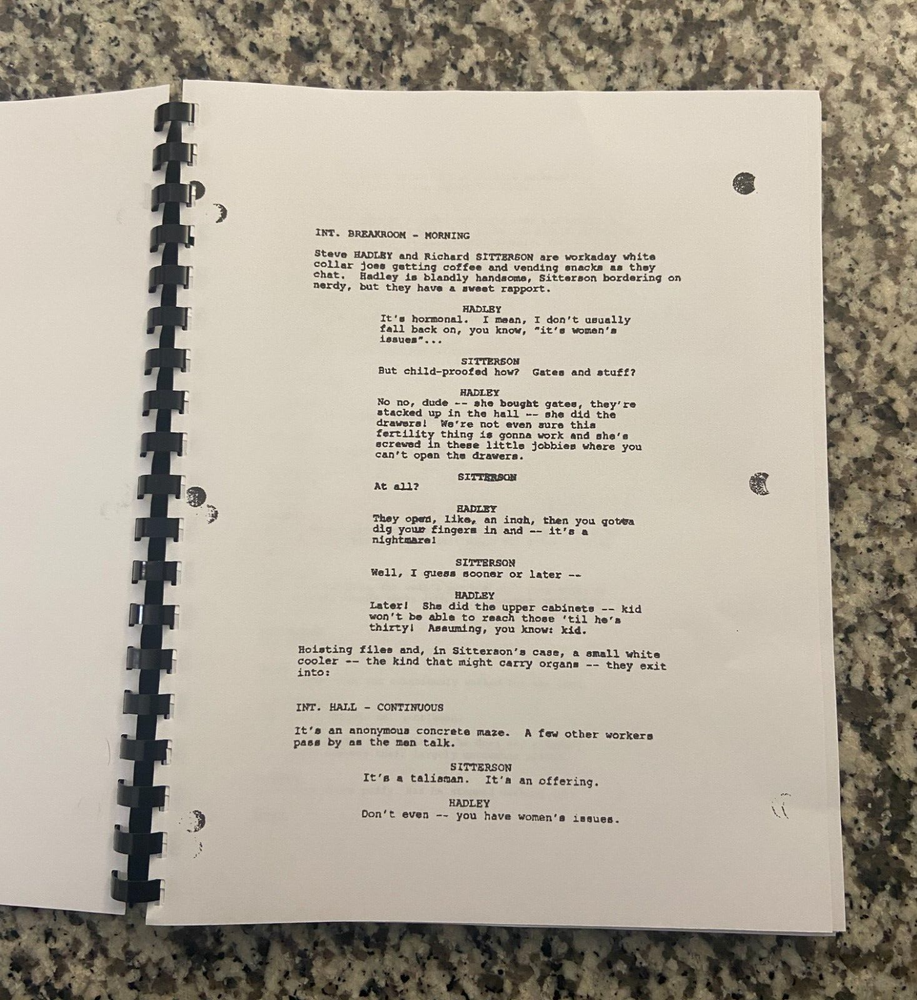 Cabin in the Woods Horror Movie Script Reprint Full Screenplay Script