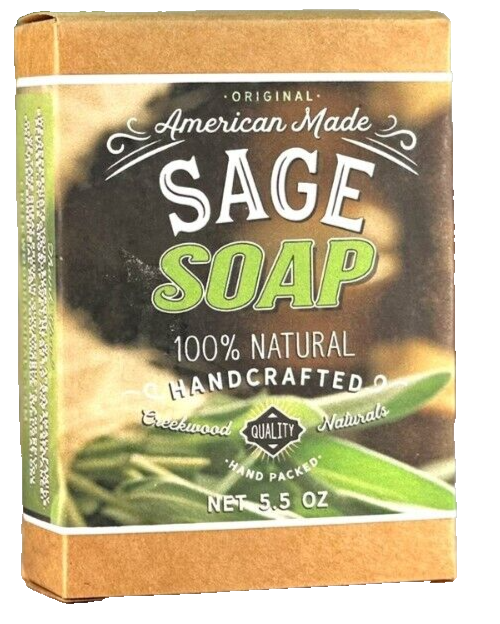 Sage Soap Bar - All Natural Perfume Free