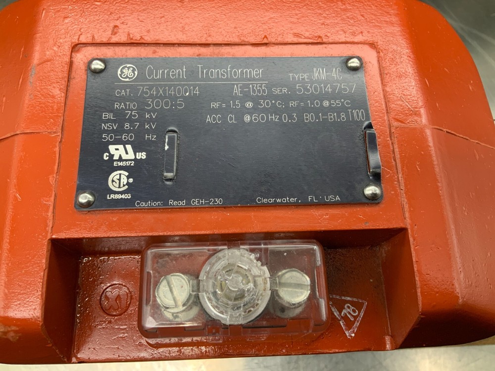 GE 754X140014 Current Transmitter Type JKM-4C