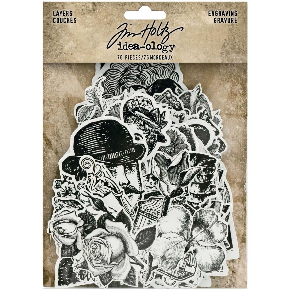 Tim Holtz ~ LAYERS ~ Engraving ~ Idea-ology