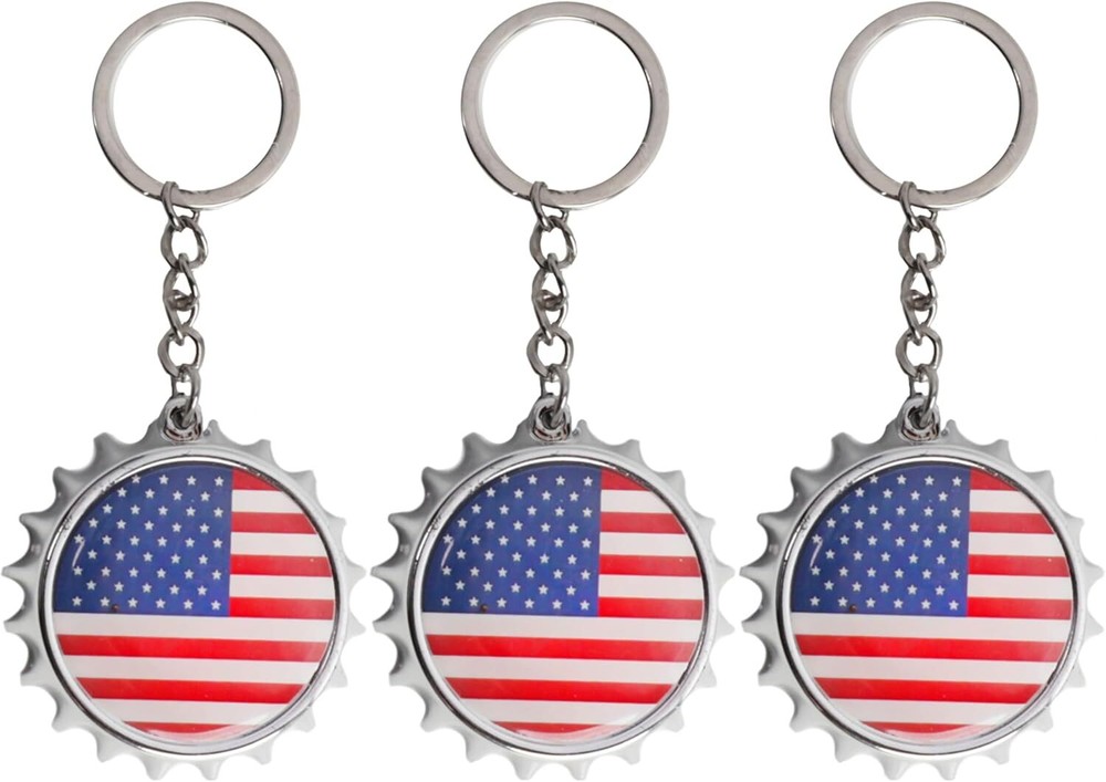 Bottle Cap US Flag Beer Opener