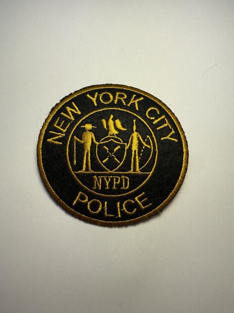 NYPD Patch Classic Old School 1950 Style Patch