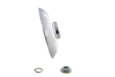Chrome Front Hub Cap Kit for Harley-Davidson