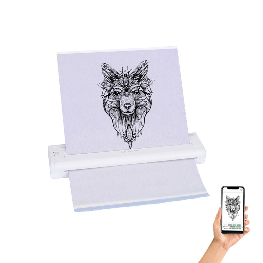 USB Tattoos Printer Thermal Tattoos Pattern Stencil Machine APP One-click NIEY