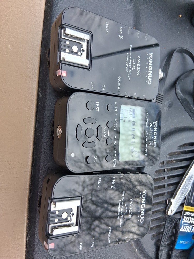 YONGNUO Digital Wireless Flash Trigger Transceivers + Flash Controller *NIKON*