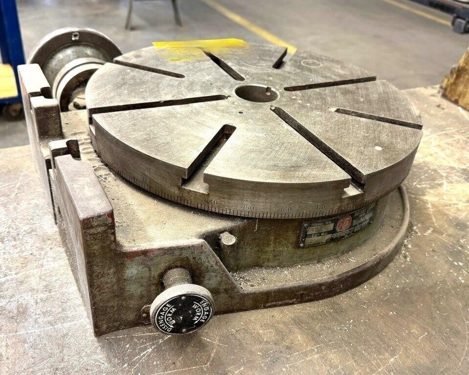 TROYKE 15" RT. ANGLE ROTARY TABLE