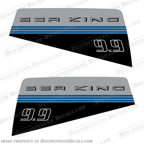 Fits Sea King 9.9HP Decals