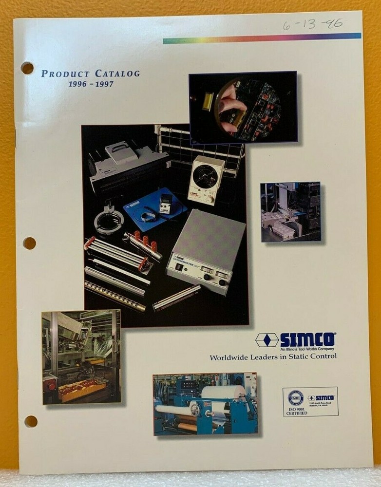 Simco 1996-1997 Product Catalog.
