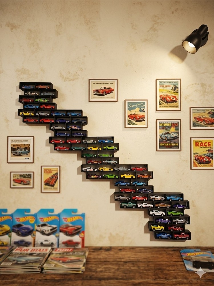 Brickwall car display
