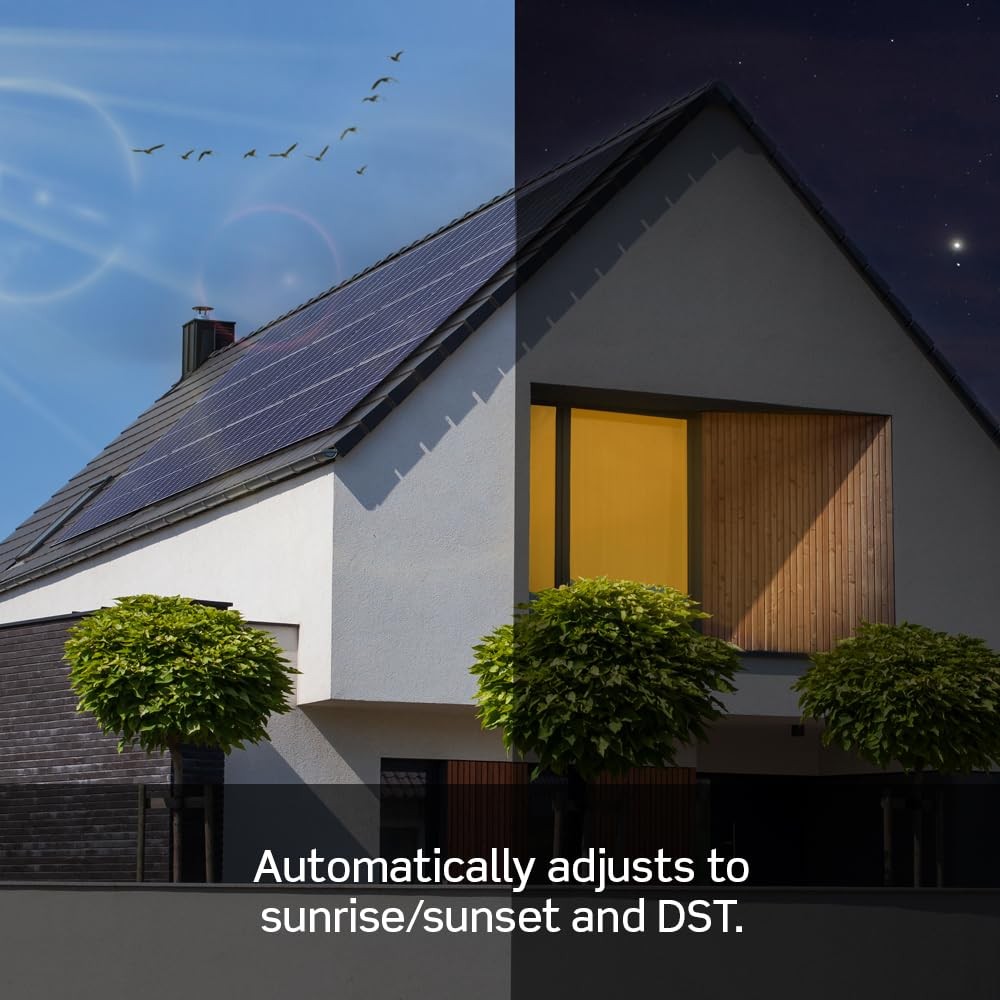 Decora Programmable and Astronomical Timer Switch for Lights and Motor Loads,...