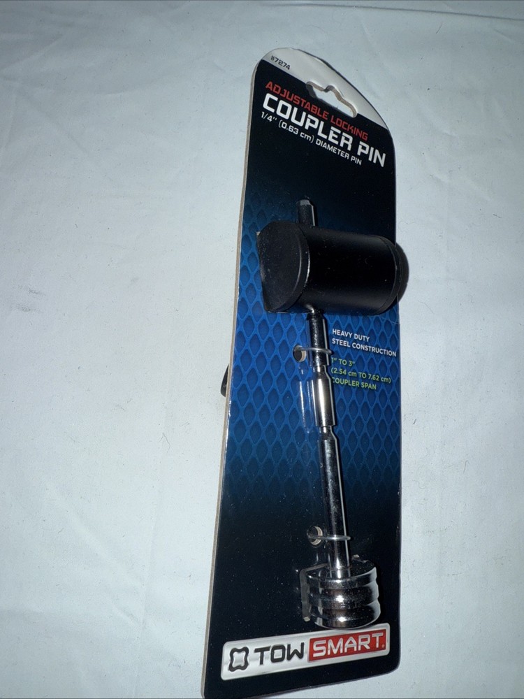 Tow Smart Adjustable Locking Coupler Pin