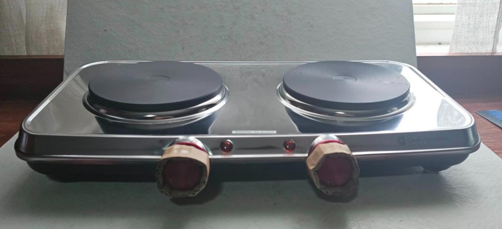 New In Box Cook’s Essentials Double Burner Buffet Range Hot Plate Model K46447