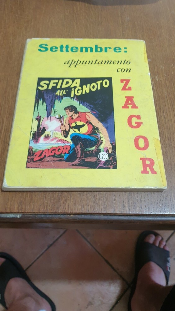 ZAGOR ZENITH ORIGINAL NO. 113 GOOD CONDITION