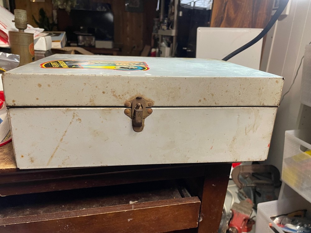 Vintage Gilbert Microscope Metal Case 1940's case Only