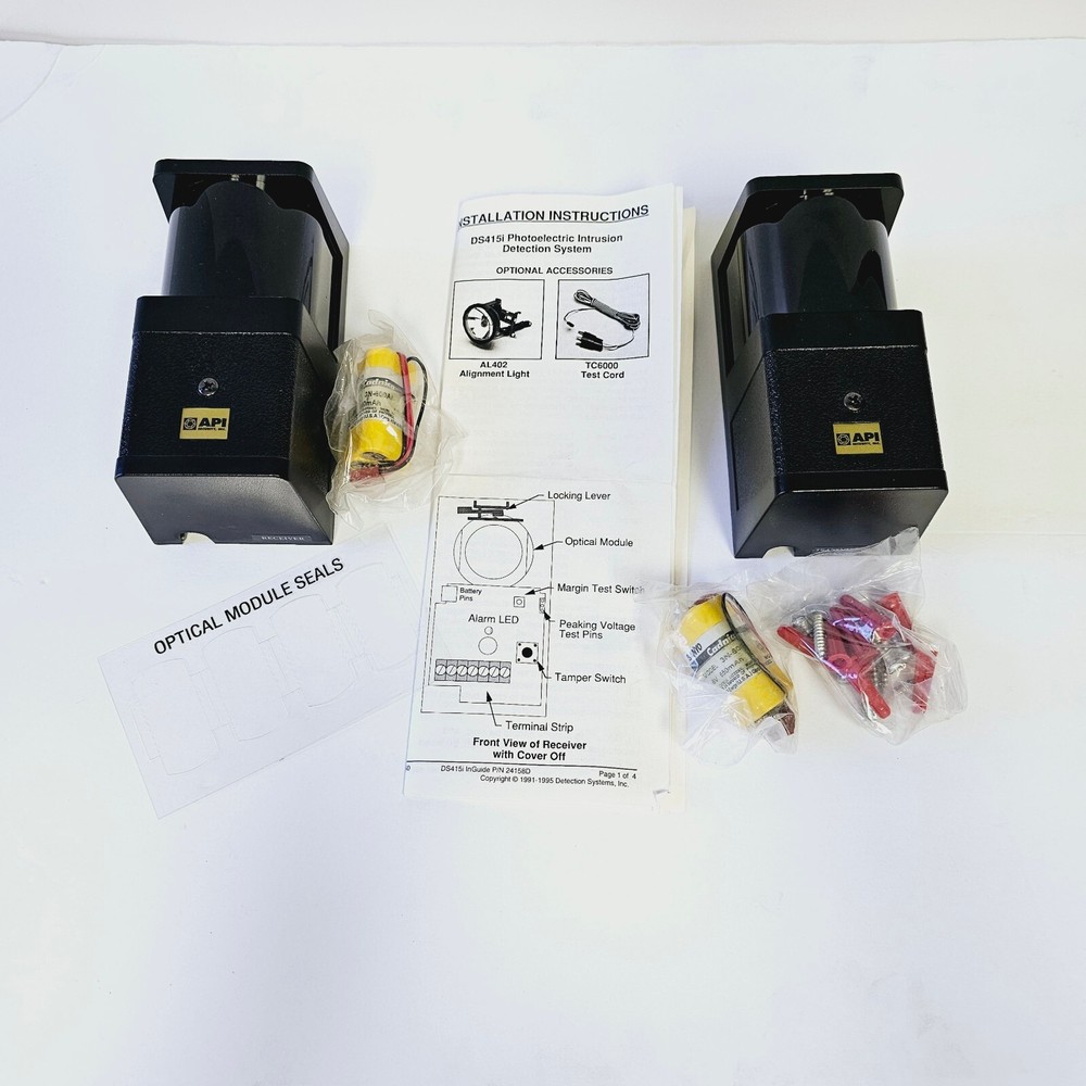 API Security Inc DS415i Photoelectric Intrusion Detection System NEW (Open Box)