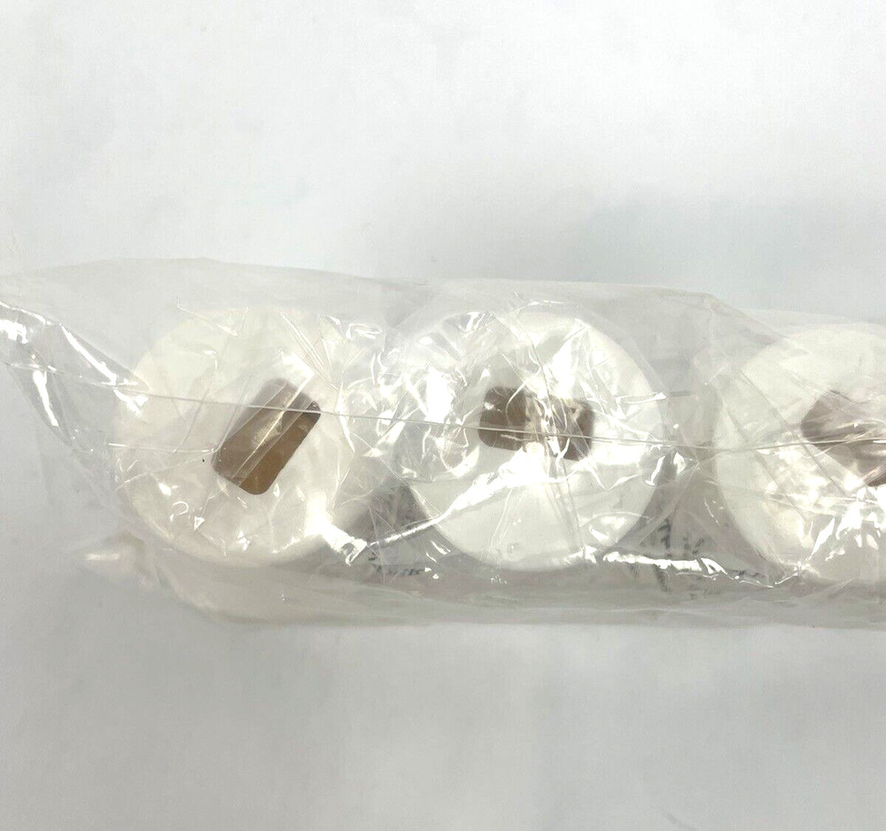 Tupperware Weighted White Toothbrush Holders Pack 5