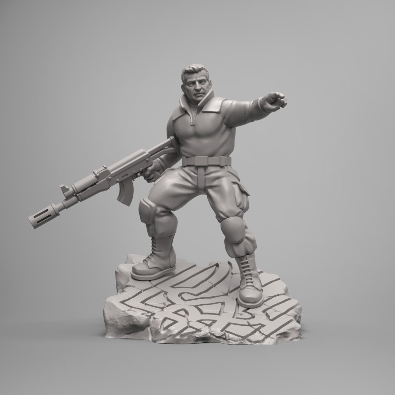 Commander Ze President Zelenskyy 28mm