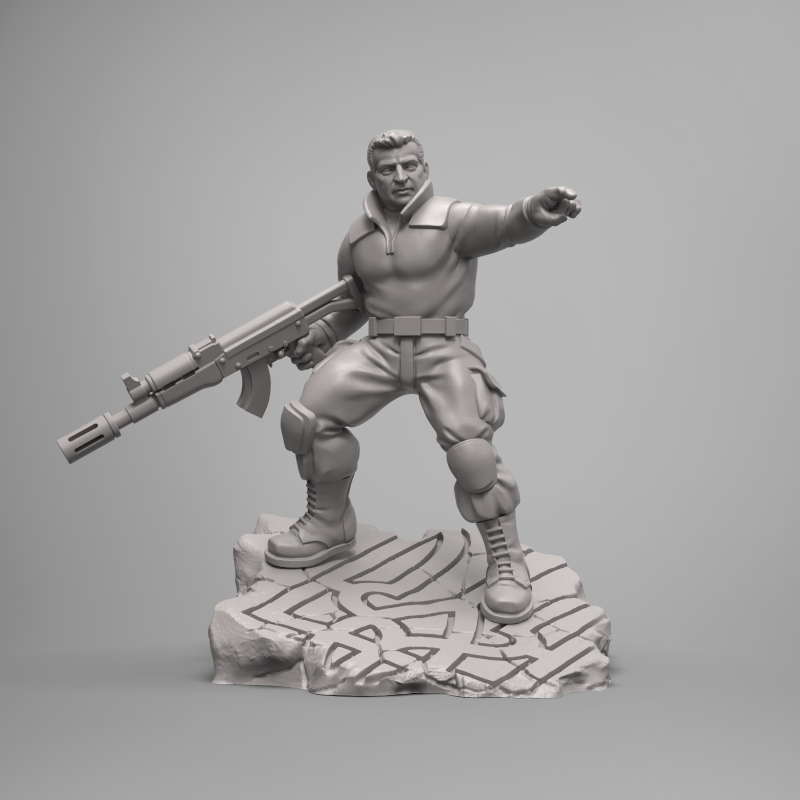 Commander Ze President Zelenskyy 28mm