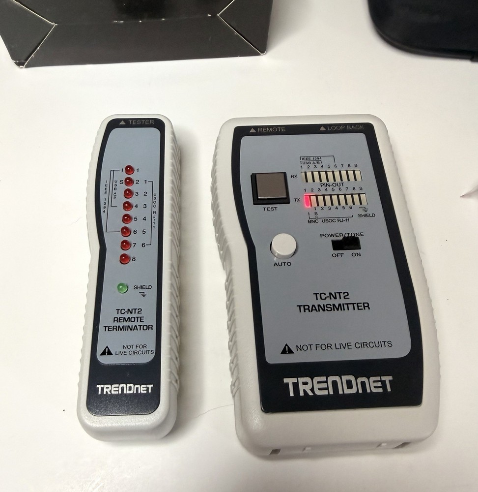 TRENDnet TC-NT2 Network Cable Tester (Ethernet & BNC)
