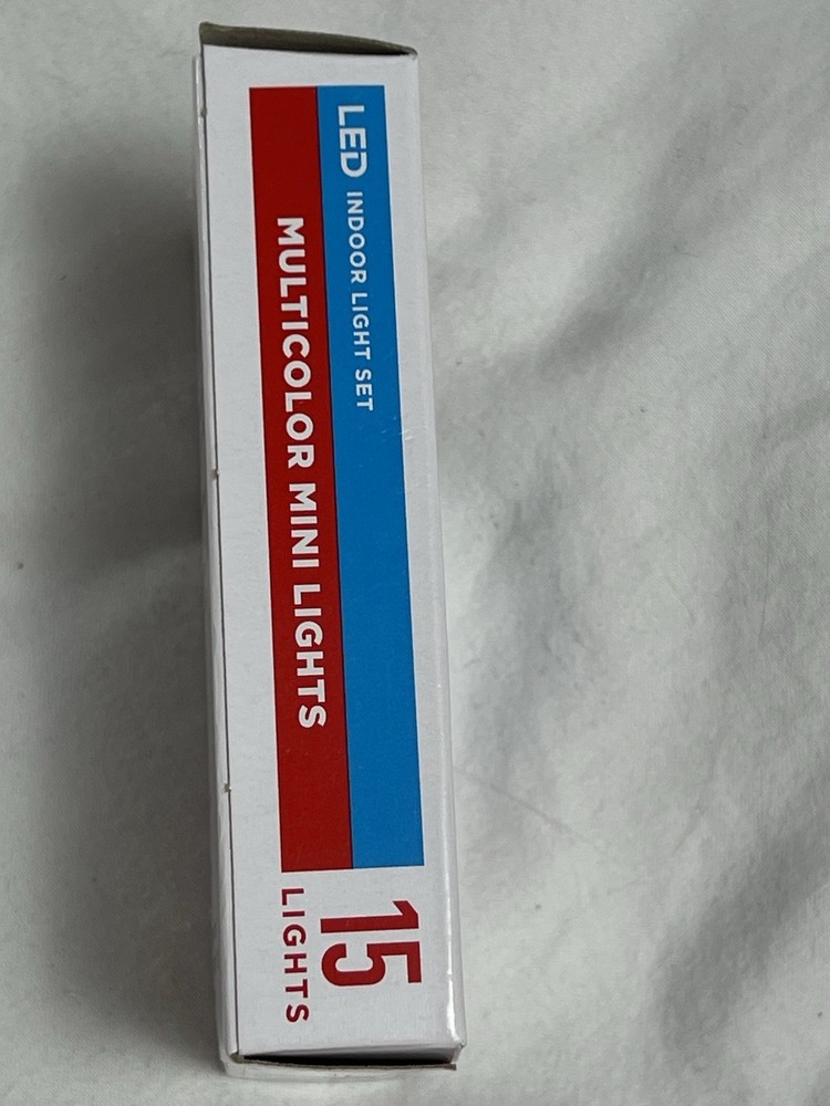 MAKE THE SEASON BRIGHT - 3 Function 5 Ft. - 15 LED Multi Color Mini Light Set