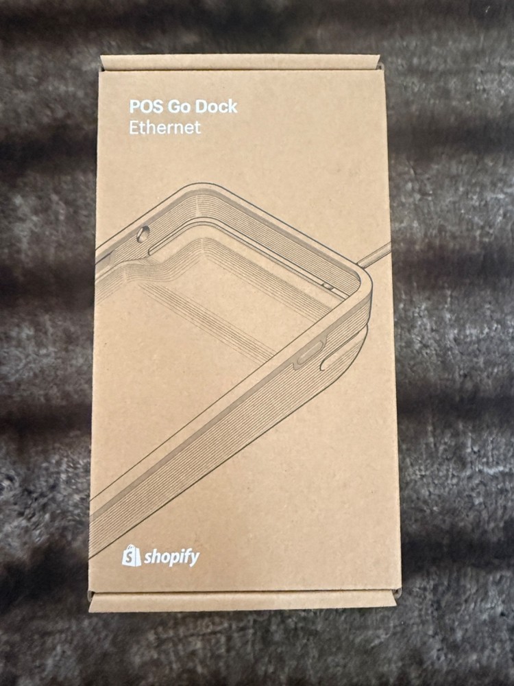 Shopify POS Go Handheld Card Reader Terminal (card reader + terminal dock)